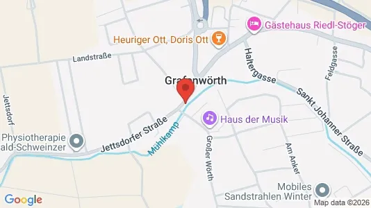 Apartments for rent i Grafenwörth - kort over placeringen