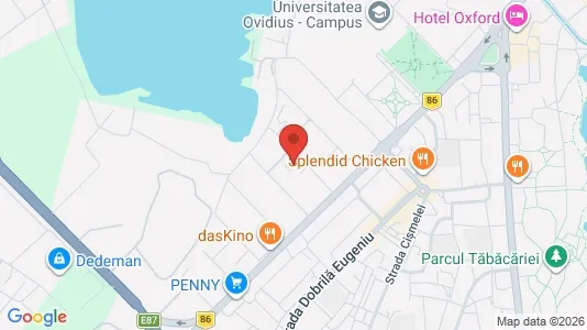 Apartments for rent i Constanţa - kort over placeringen