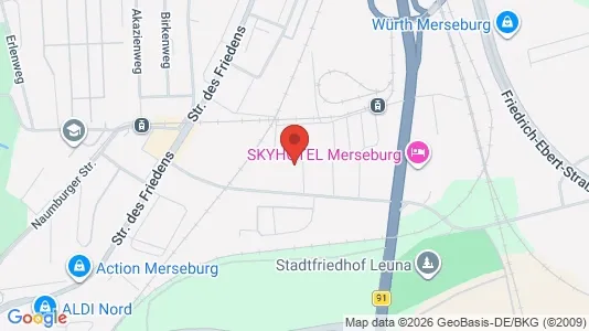 Apartments for rent i Saalekreis - kort over placeringen