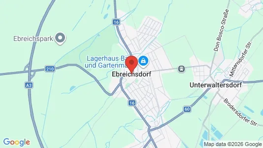 Apartments for rent i Ebreichsdorf - kort over placeringen