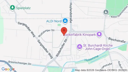 Apartments for rent i Harz - kort over placeringen