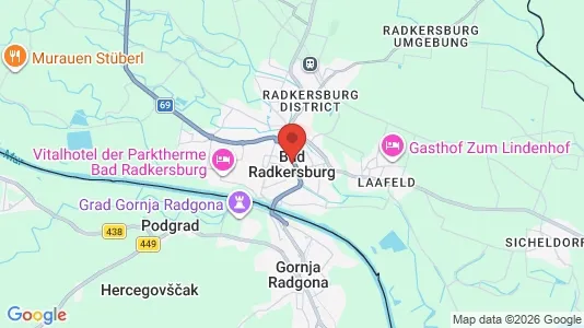 Apartments for rent in Bad Radkersburg - Photo from Google Street View