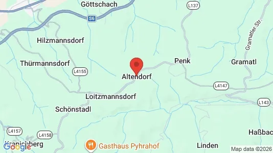 Apartments for rent i Altendorf - kort over placeringen
