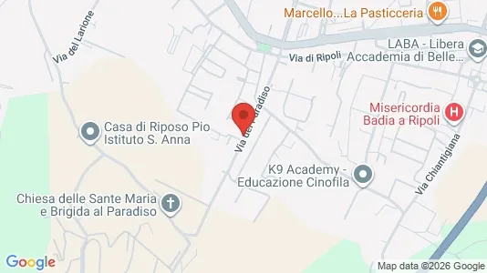 Apartments for rent i Florence - kort over placeringen