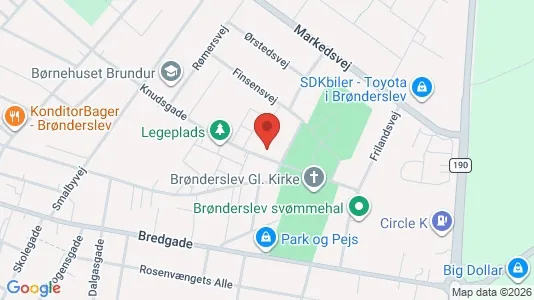 Apartments for rent in Brønderslev - Photo from Google Street View