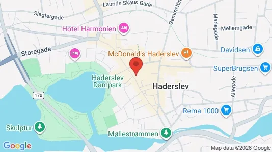 Apartments for rent i Haderslev - kort over placeringen