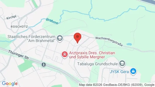 Apartments for rent in Gera - Photo from Google Street View
