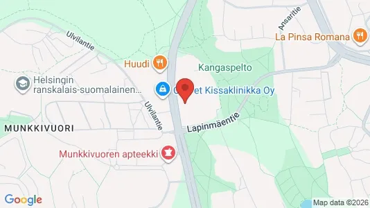 Apartments for rent i Helsinki Läntinen - kort over placeringen