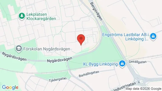 Apartments for rent i Linköping - kort over placeringen