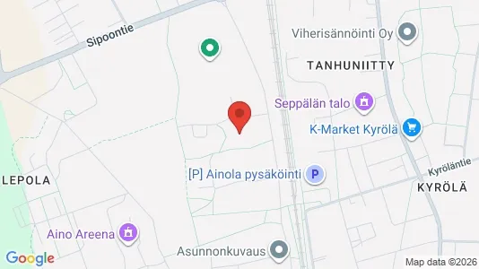 Apartments for rent i Järvenpää - kort over placeringen