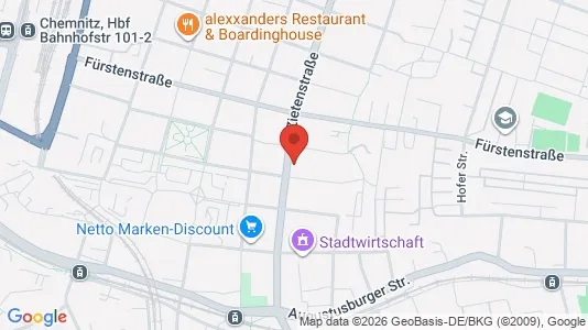 Apartments for rent in Chemnitz - Photo from Google Street View