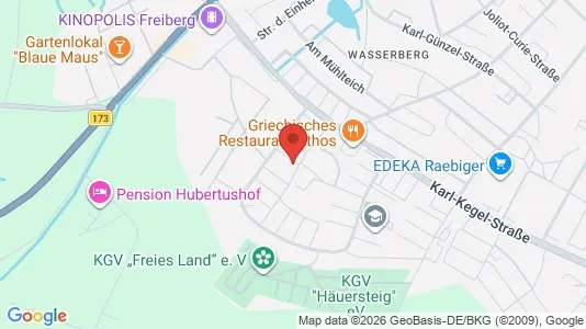 Apartments for rent i Central Saxony - kort over placeringen