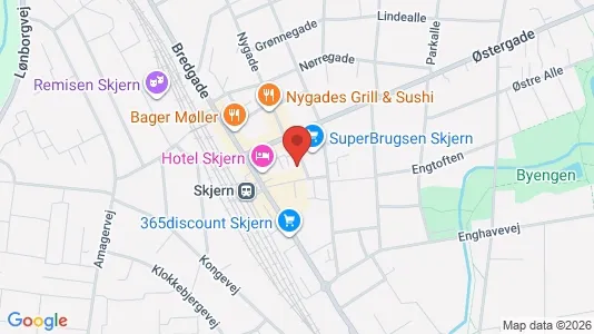 Apartments for rent in Skjern - Photo from Google Street View