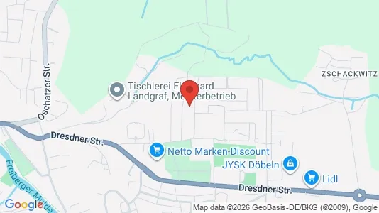 Apartments for rent i Central Saxony - kort over placeringen