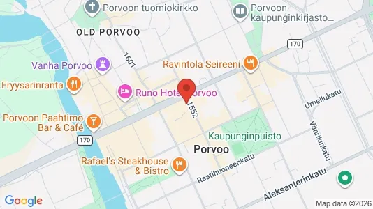 Apartments for rent i Porvoo - kort over placeringen