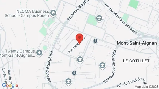 Apartments for rent in Belfort - Photo from Google Street View