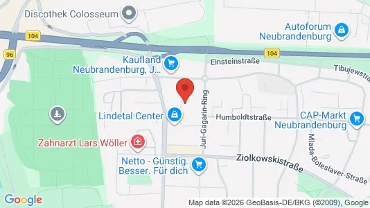 Apartments for rent in Mecklenburgische Seenplatte - Photo from Google Street View