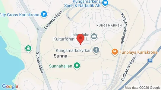 Apartments for rent in Karlskrona - Photo from Google Street View