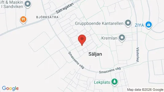 Apartments for rent i Sandviken - kort over placeringen