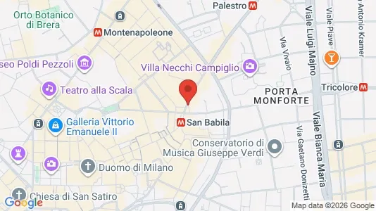 Apartments for rent i Milano Zona 1 - Centro storico - kort over placeringen