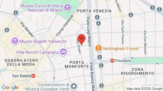 Apartments for rent i Milano Zona 1 - Centro storico - kort over placeringen