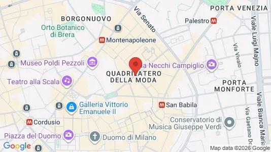 Apartments for rent i Milano Zona 1 - Centro storico - kort over placeringen