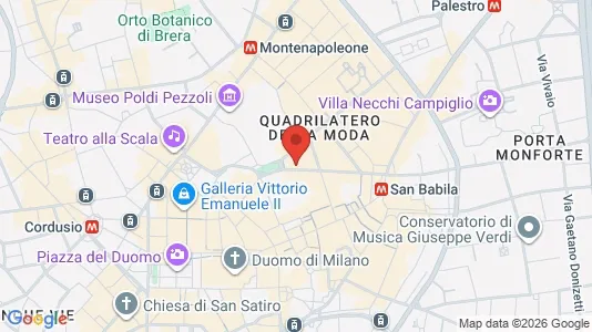 Apartments for rent i Milano Zona 1 - Centro storico - kort over placeringen