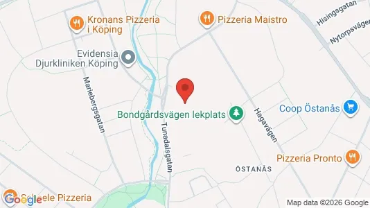 Apartments for rent i Köping - kort over placeringen