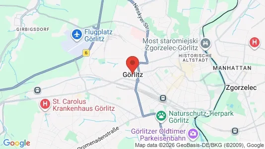 Rooms for rent in Görlitz - Photo from Google Street View