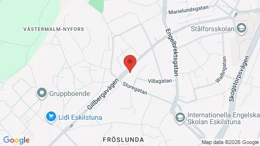 Apartments for rent i Eskilstuna - kort over placeringen
