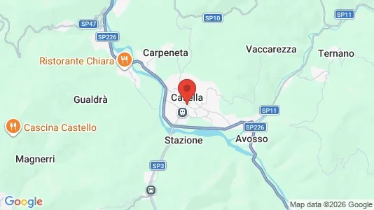 Apartments for rent i Casella - kort over placeringen