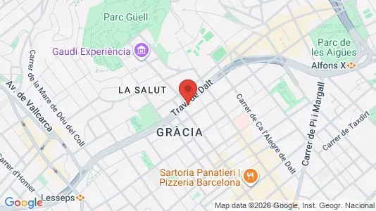 Apartments for rent in Barcelona Gràcia - Photo from Google Street View