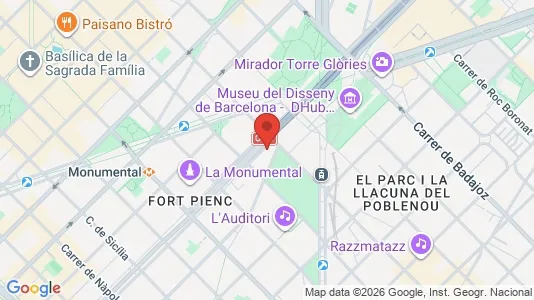 Apartments for rent in Barcelona Eixample - Photo from Google Street View