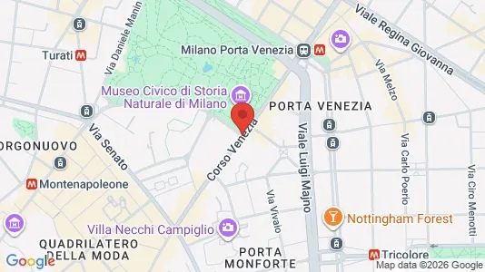 Apartments for rent i Milano Zona 1 - Centro storico - kort over placeringen