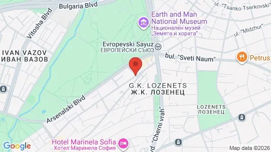 Apartments for rent i Tsarevo - kort over placeringen