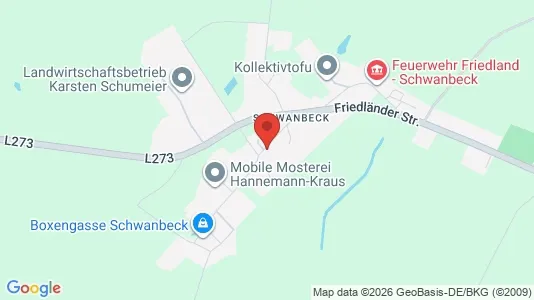 Apartments for rent i Mecklenburgische Seenplatte - kort over placeringen