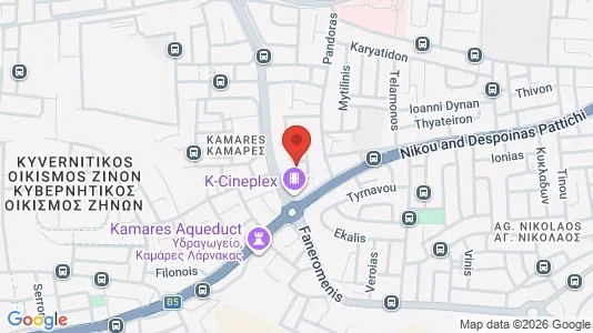 Apartments for rent i Larnaca - kort over placeringen