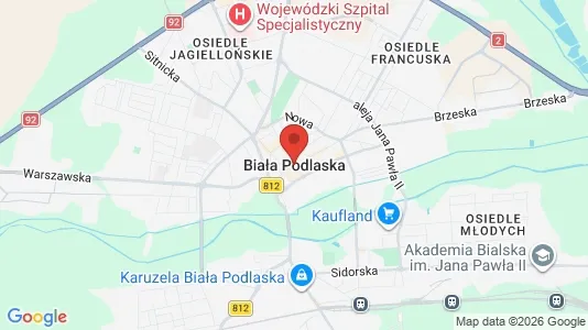 Apartments for rent in Biała Podlaska - Photo from Google Street View