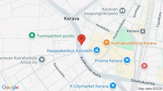 Apartments for rent i Kerava - kort over placeringen