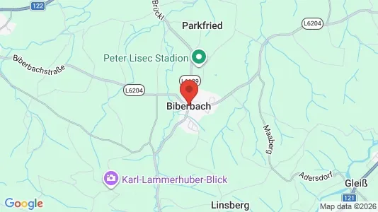 Apartments for rent i Biberbach - kort over placeringen