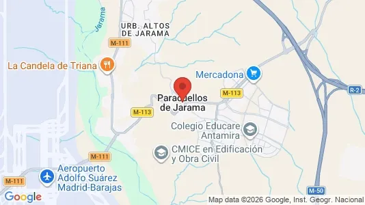 Apartments for rent in Paracuellos de Jarama - Photo from Google Street View