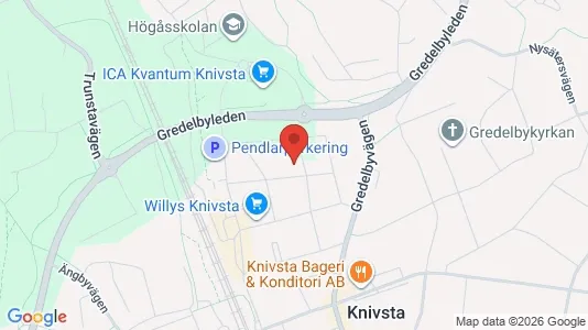Apartments for rent i Knivsta - kort over placeringen