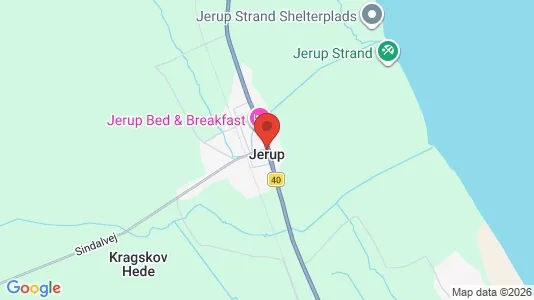 Houses for rent i Jerup - kort over placeringen