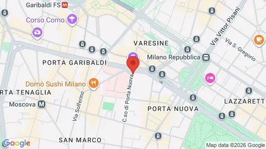 Apartments for rent i Milano Zona 1 - Centro storico - kort over placeringen