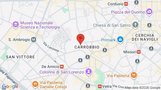 Apartments for rent i Milano Zona 1 - Centro storico - kort over placeringen