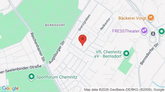 Apartments for rent in Chemnitz - Photo from Google Street View
