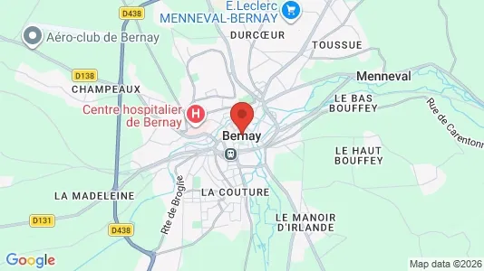 Apartments for rent in Bernay - Photo from Google Street View