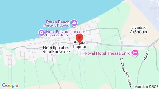 Apartments for rent i Thermaikos - kort over placeringen