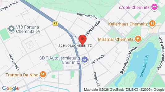 Apartments for rent in Chemnitz - Photo from Google Street View