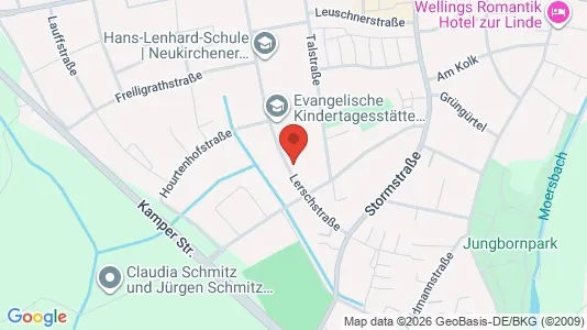 Apartments for rent i Wesel - kort over placeringen